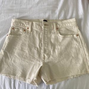 Gap Brand Women’s High Rise White Shorts